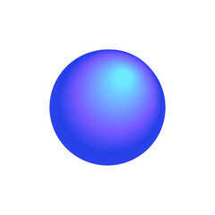 Realistic Gradient Round Icon