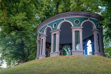 Fototapeta premium Haga Echo Temple in Hagaparken in Solna North Stockholm, Sweden