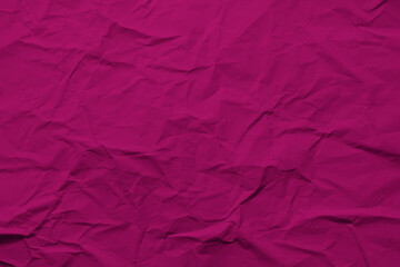 Dark pink crumpled paper
