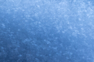 Blue background with snowflakes. texture