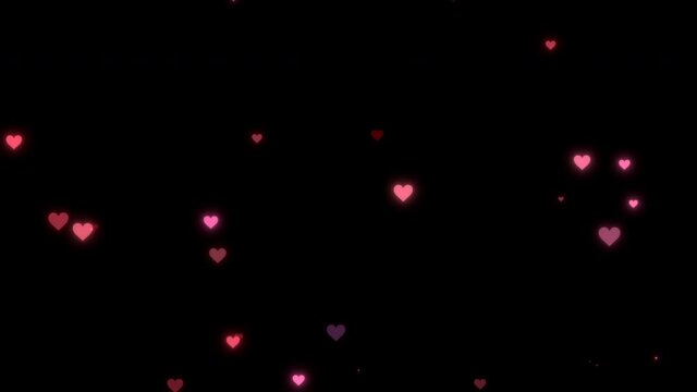valentines day background video love concept