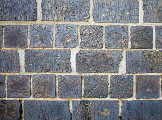 Old brick wall for background use.