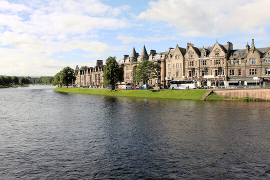 A View Of Inverness In Scotland