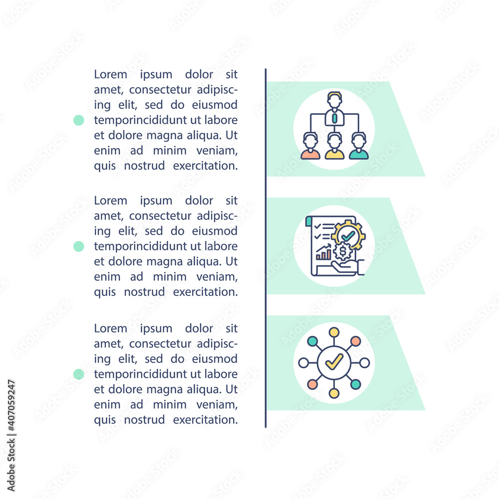 Poster structure rightsizing concept icon with text. invite new people to your organization. ppt page vecto