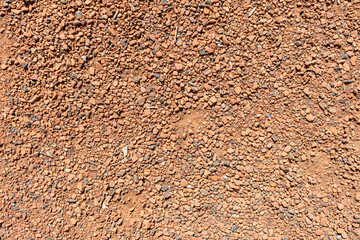 Small red stones floor texture