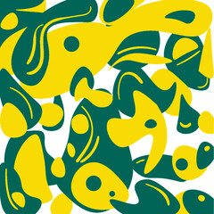 Naklejka premium Abstract colourful vector pattern for design 