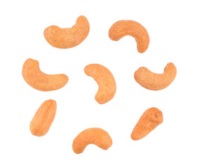 Cashew nut isolated on white background