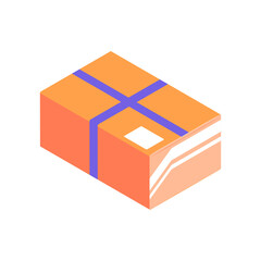 Package Isometric Illustration