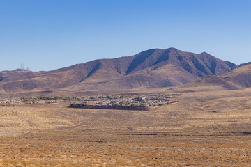 High angle sunny view of the cityscape of Henderson