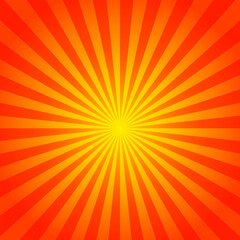 Abstract sun glare background of bright glow perspective with lighting reg center lines. Vector Illustration eps 10. Can be used for business brochure, flyer party, design banners, cover book, label