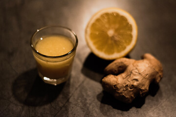 self made ginger shot