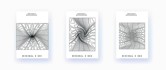 Set of geometric posters.