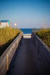 walkway to the sea