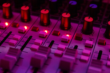 Audiogear Mischpult Mixing Console Poti Fader
