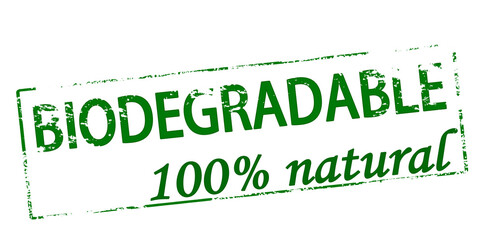 Biodegradable one hundred percent natural