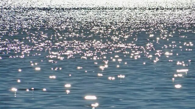 horizon blue lake Glare