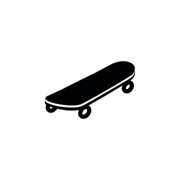 icon of skateboard vector eps