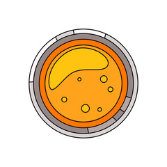 Orange Juice Illustration