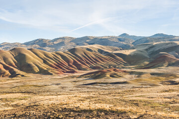 Painted Hills Unit in John Day Fossil Beds National monuments in Oregon