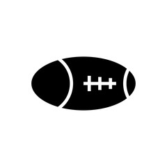 american football ball icon vector sign symbol