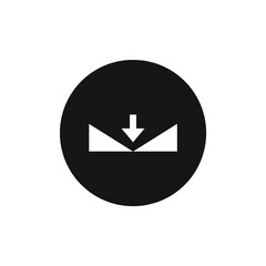 Upload vector icon, cloud storage symbol. Modern, simple flat vector illustration for web site or mobile app