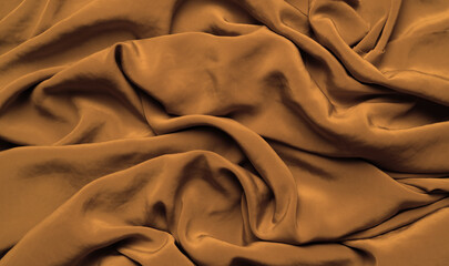  brown silk fabric background