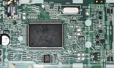 Circuit Board Closeup