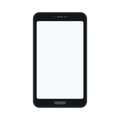 Device Mockup smartfone, new phone vector drawing isolated on white background