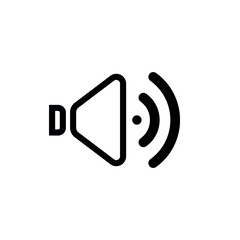 Speaker icon vector eps