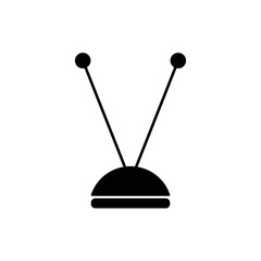tv home antenna vector icon eps