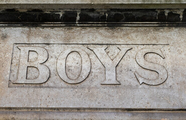 the inscription on the wall