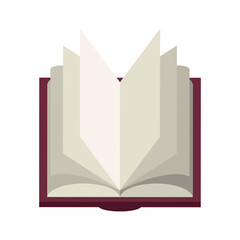 text book open education supply icon