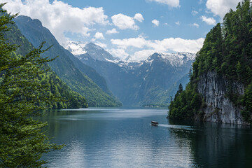 Lake Konigssee, German Alps
