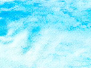 blue watercolor background with space for your text or image