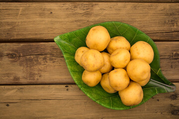 Creole potato or yellow potato (Solanum phureja)