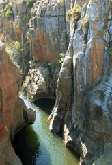 Paysage d'Afrique du Sud