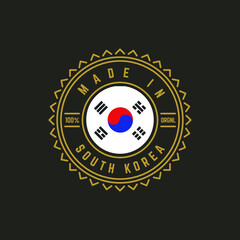 MADE IN SOUTH KOREA