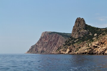 Fototapeta na wymiar the cliffs