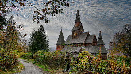Obraz premium Hahnenklee Kirche Harz 