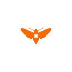 logo bee insect icon templet vector icon animal