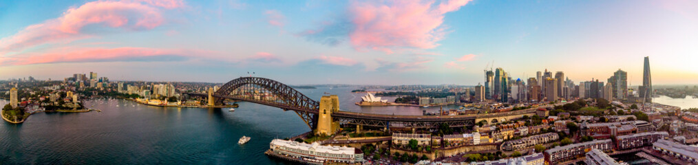 Sydney Harbour Birds' Eye Panorama