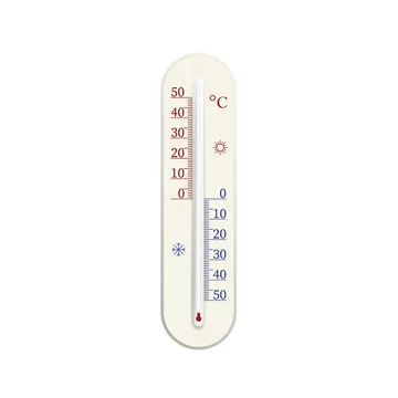 Ezel kogel replica Celsius thermometer. Vector realistic outdoor dergree blank meter. Weather  indicator. Graphic scalable illustration. Stock Vector | Adobe Stock