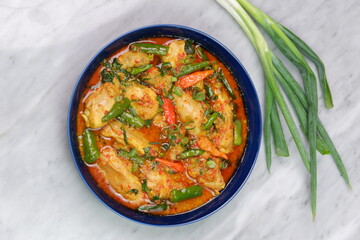 Ayam Woku Cabai - Tradisional Indonesia Food