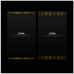 cover page shades of gold