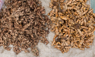 Fresh and organic vegetables in Luang Prabang, Laos