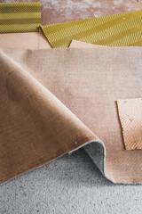 ripping up the carpet and underlay revealing floorboard in home interior renovation project, DIY home improvement