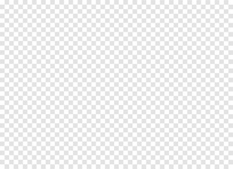 Transparent pattern background. Checker chess square. Gray and white color. Vector illustration.