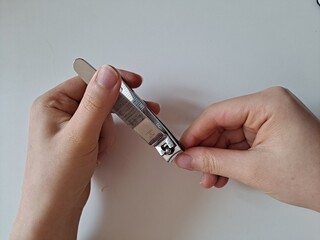 Right hand nail clippers