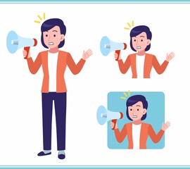 Young woman in a cardigan