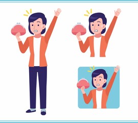 Young woman in a cardigan